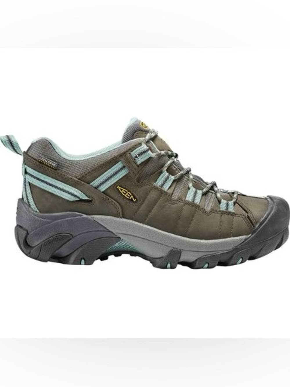 KEEN Women's Targhee II hiking shoes size 8.5 olive/blue - Picture 2 of 8